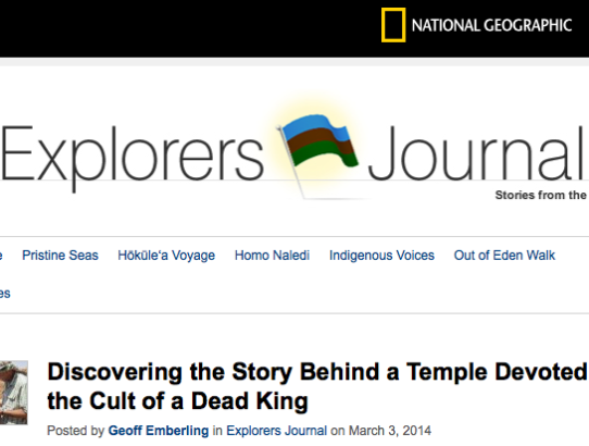 Post on National Geographic