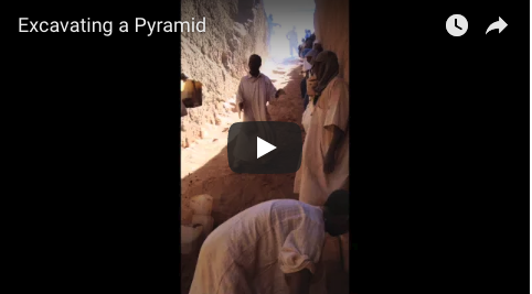 Excavating a Pyramid (film clip)